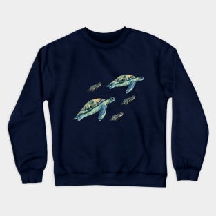 Sea turtle family Crewneck Sweatshirt